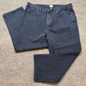 Vintage Cherokee Jeans 40x30 Dark Wash 100% Cotton 90s Dad Fit Workwear Denim‎